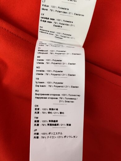 商品画像：ナイロンジャケット/M/ポリエステル/RED/MIV10184 4