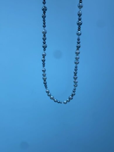 画像：その他ブランドNOC/KNOCK OUT 247/ネックレス/--/パール/SLV/メンズ1