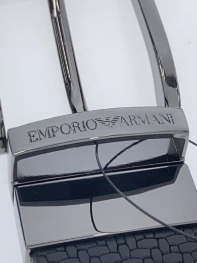 商品画像：リバーシブル/ウェーブプリント/ベルト/牛革/BLK/メンズ/Y4S195Y231J88209 3