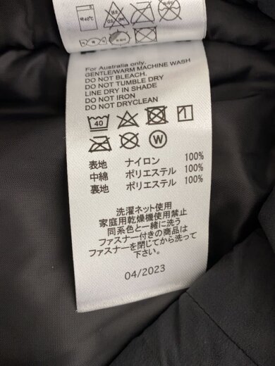 商品画像：中綿ベスト/L/ナイロン/BLK/FOA405810 5