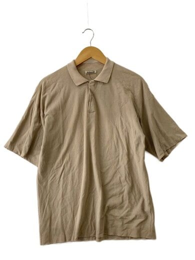 商品画像：HARD TWIST AMUNZEN DOUBLE CLOTH POLO/4/コットン/BEG/A20SP02KN 1