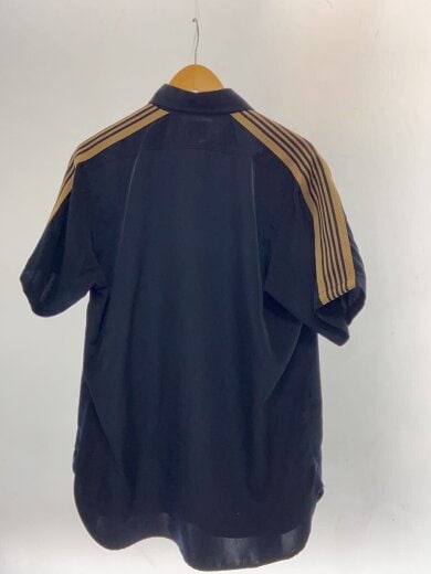 商品画像：半袖シャツ/M/レーヨン/BLK/無地/IN383 2