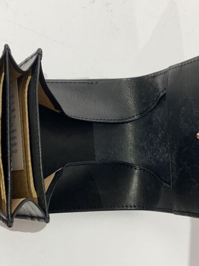 商品画像：IS/IT/3つ折り財布/レザー/BLK/メンズ 4