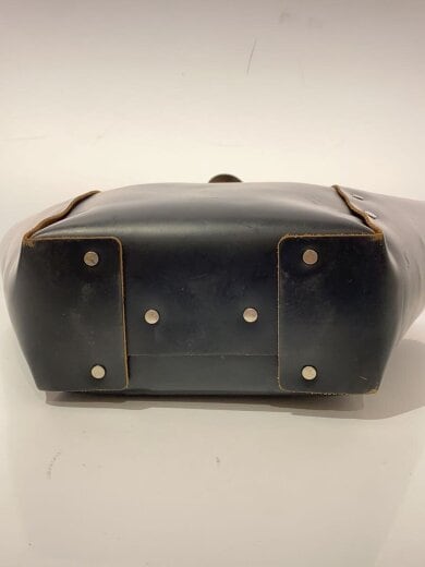 商品画像：トートバッグ/レザー/BLK/assemble hand bag wide/傷・角スレ・使用感有 4