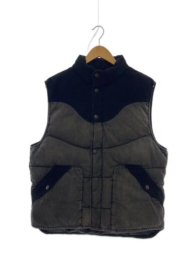 商品画像：ダウンベスト/M/コットン/GRY/ワイルドウェストベスト 1