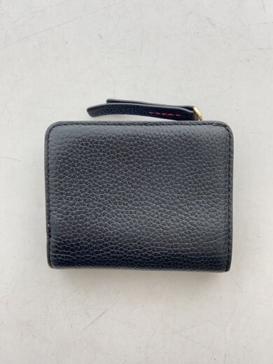 商品画像：2つ折り財布/レザー/BLK/レディース/M0016966 001 2