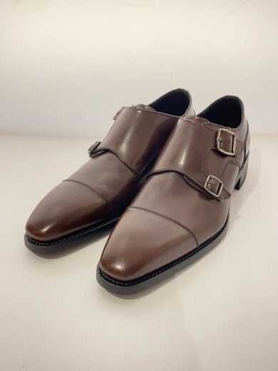 商品画像：ダブルモンク/ドレスシューズ/25cm/BRW/レザー/14GR BF 2