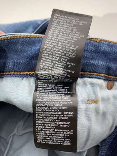 商品画像：D-Staq サルーテストレッチ/W33 L32/デニム/BLU/D22565-D112-B990 6