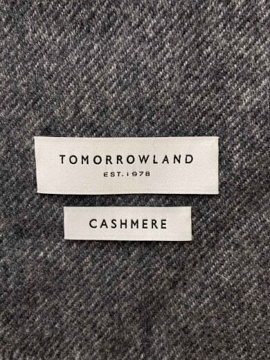 商品画像：マフラー/カシミア/GRY/メンズ 2