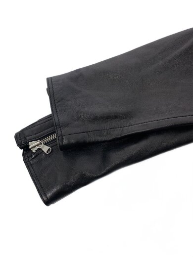 商品画像：Dress-Fit Sheep Leather Double Rider Jacket/0/羊革/BRW 6