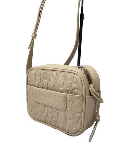 商品画像：エンボス/クロスボディバッグ/レザー/BEG 2