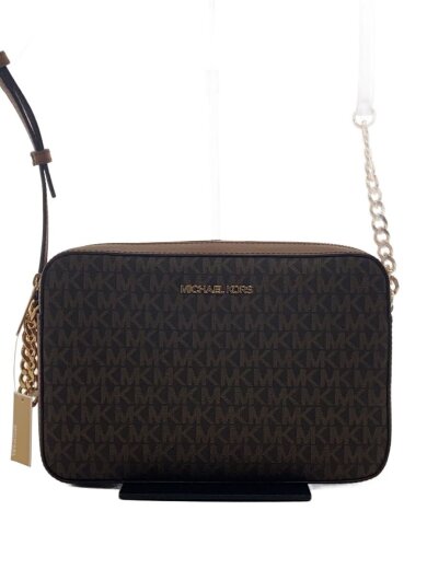 商品画像：ショルダーバッグ/レザー/BRW/クロスボディバッグ 1