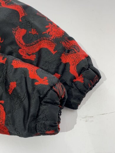 商品画像：18AW/ハーフジップ/刺繍/中綿ジャケット/46/--/BLK/74A852601-1010 6