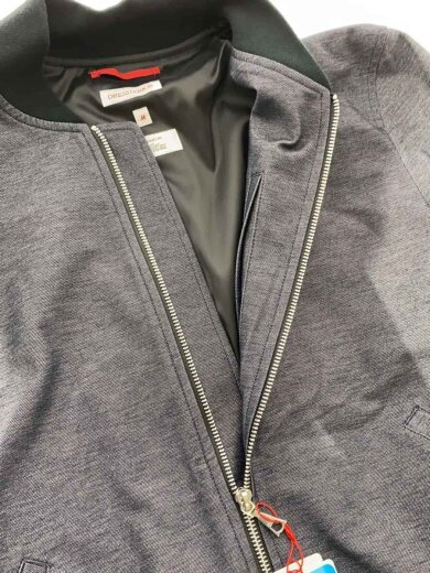 商品画像：ALBINI デニムジャージMA-1/ブルゾン/M/コットン/IDG/086-52002 4