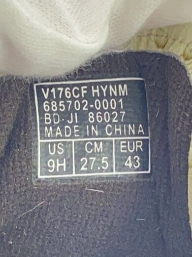 商品画像：ローカットスニーカー/27.5cm/BEG/V176CF/2 EYELET// 5