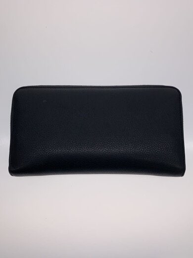 商品画像：ラウンドファスナー/長財布/レザー/BLK/メンズ 2