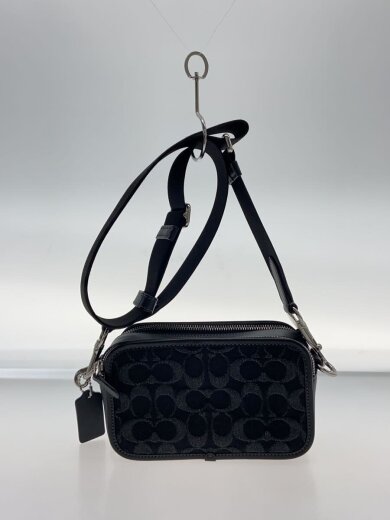 商品画像：ワイアットクロスボディバッグ/ショルダーバッグ/--/BLK/総柄/CAJ35 3