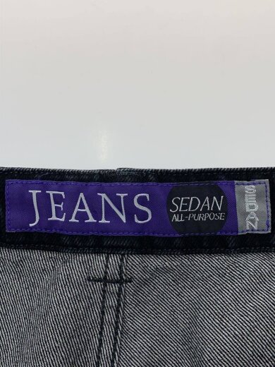 商品画像：TWO-TONE WIDE JEANS/L/コットン/BLK/無地/SD24F-PT05// 4