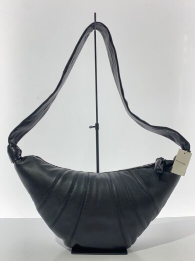 商品画像：MEDIUM CROISSANT BAG/レザー/BLK/BG0001 LL095 3