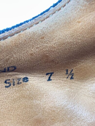 商品画像：DIANO GIBSON/シューズ/US7.5/BLK/スウェード/3705 V 090 5