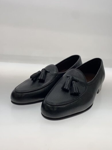 商品画像：タッセルベルジャンシューズ/ローファー/25.5cm/BLK/レザー/U1228-BL// 2