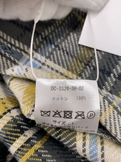 商品画像：26SS/DEVILS HOODIE CHECK SHIRTS/1/コットン/マルチカラー/チェック// 4