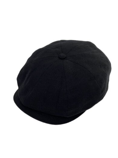 商品画像：Hunting Ubaldo Linen/ハンチング/--/リネン/BLK/メンズ/B15113// 1