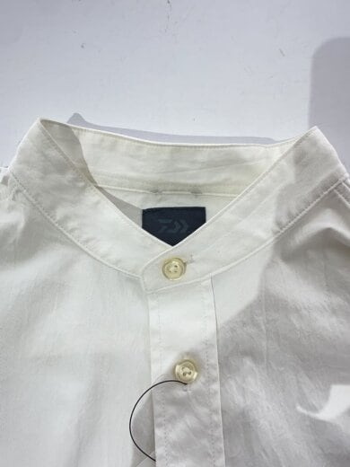 商品画像：BAND COLLAR SHIRTS L/S/長袖シャツ/M/ポリエステル/WHT/BE-87122// 6