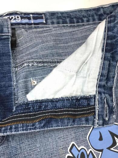 画像：その他ブランドLOT29/ルーニーテューンズ ペイント デニムパンツ/34/デニム/インディゴ3