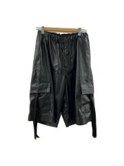 ショートパンツ/2/ポリエステル/ブラック/113340133