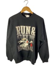 Bugs Bunny/90s/スウェット/L/コットン/ブラック