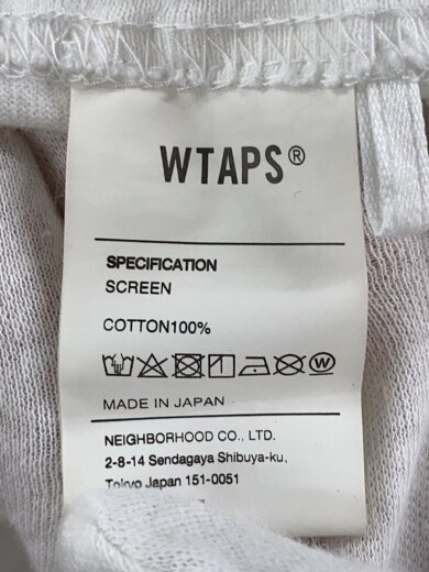 商品画像：長袖Tシャツ/2/コットン/WHT// 4