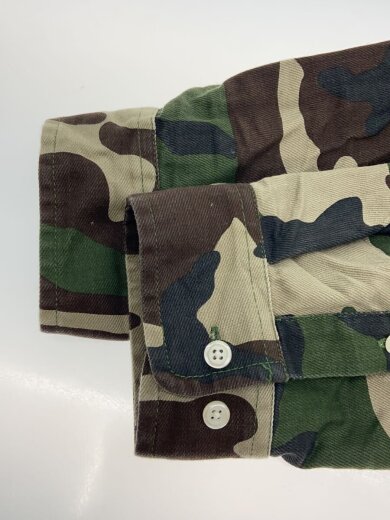 商品画像：長袖シャツ/XL/コットン/KHK/カモフラ 5