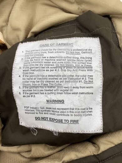 商品画像：ダウンジャケット/L/ナイロン/KHK 4