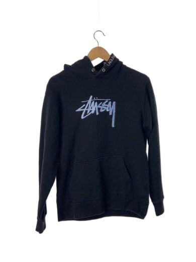 画像：STUSSYパーカー/M/コットン/BLK1