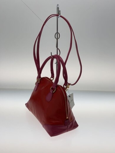 商品画像：ショルダーバッグ/レザー/RED 2