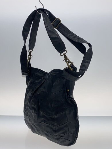 商品画像：ショルダーバッグ/レザー/BLK 2