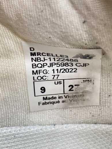 商品画像：ローカットスニーカー/27cm/SLV/MRCELLE3 5