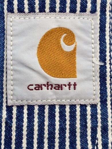 商品画像：オーバーオール/30/デニム/IDG/ストライプ 4