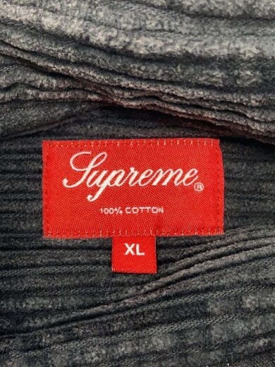 商品画像：長袖シャツ/XL/コーデュロイ/GRY 3