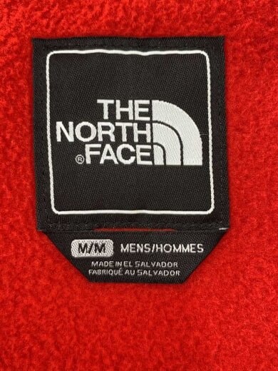 商品画像：フリースジャケット/M/ポリエステル/RED/無地/NF0A3RW7KZ3 4