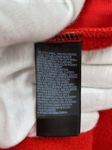 商品画像：フリースジャケット/M/ポリエステル/RED/無地/NF0A3RW7KZ3 5