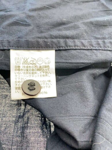 商品画像：長袖シャツ/2/コットン/NVY/ME03FJ172 5