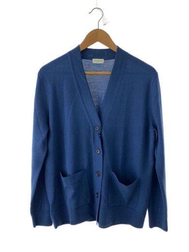 商品画像：カーディガン(薄手)/S/ウール/BLU/71-02-34-02027 1