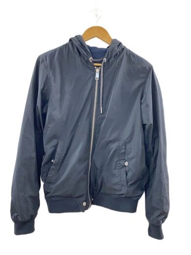 商品画像：ナイロンジャケット/S/ナイロン/BLK/無地 1