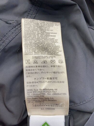 商品画像：ナイロンジャケット/S/ナイロン/BLK/無地 5