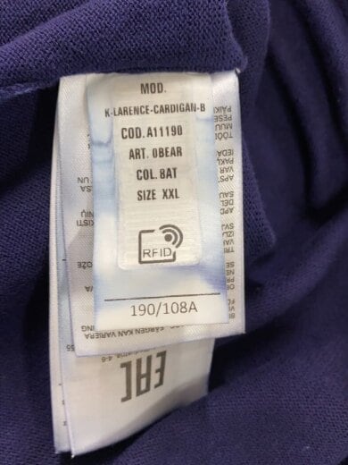 商品画像：カーディガン(薄手)/XXL/コットン/IDG 4