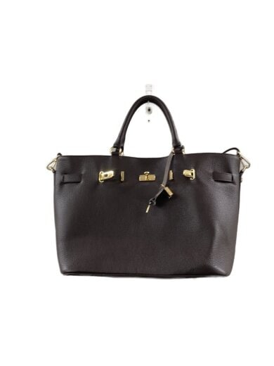 商品画像：トートバッグ/レザー/BRW 1