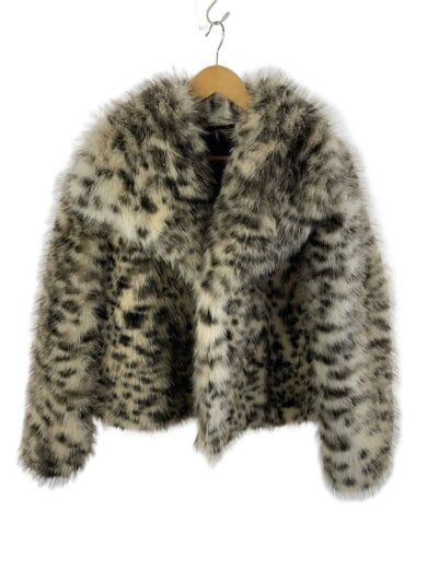 商品画像：ジャケット/S/ファー/マルチカラー/無地 1