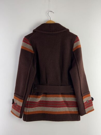 商品画像：ピーコート/36/ウール/BRW/無地 2